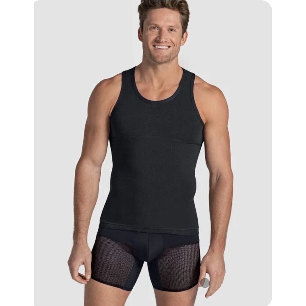 Leo by Leonisa CompressionSport Tank WHITE